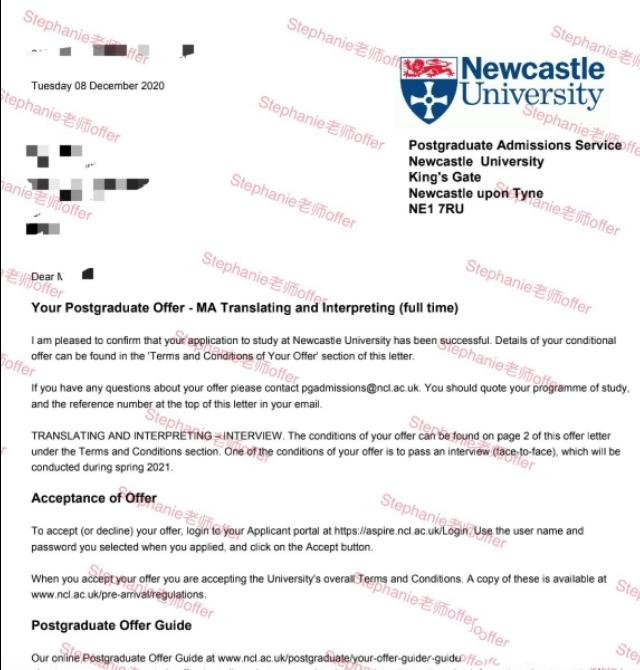 纽卡斯尔大学官网，英国纽卡斯尔大学申请要求（顶尖译者的摇篮—英国纽卡斯尔大学翻译硕士介绍+案例分享）