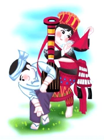 56个民族服饰图片大全，56个民族服装图片（五十六个民族精美人物服饰造型插画）