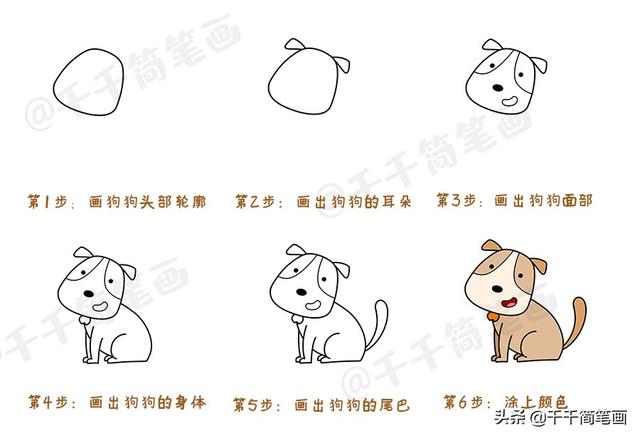 怎样画一座萌萌哒房子，画一个可爱的房子（简单6步学会画小动物）