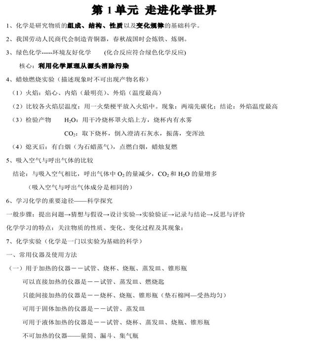 碱式碳酸锌怎么生成，碱式碳酸锌怎么生成的（中考化学知识点归纳和易错总结）