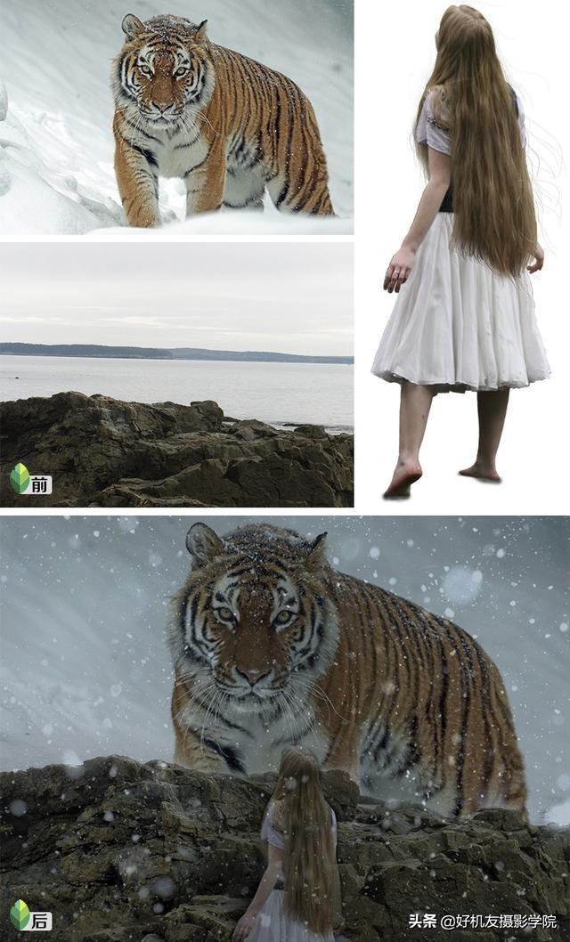 如何将照片制作黑白剪影的效果，照片怎么做成黑白剪影（如何用snapseed将手机照片制作成为图中图的二次曝光剪影效果）