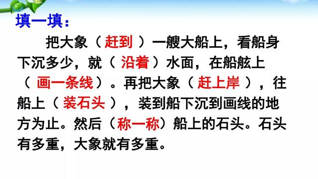 秆能组什么词语，秆能组什么词语和拼音（部编版二年级语文上册第4课《曹冲称象》图文讲解）