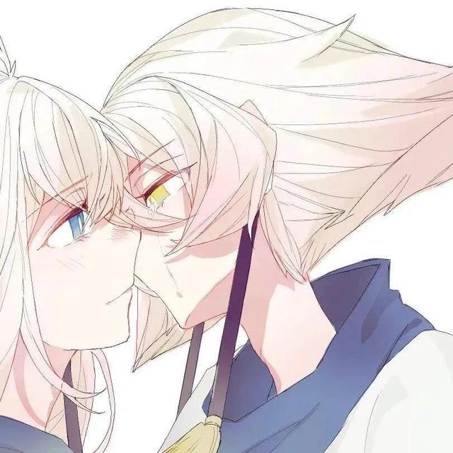 光遇.情头.郡主and高马尾，微信头像，光遇.情头.郡主and高马尾（稀有物种）画师 一碗柳褚 /因光而遇/（光遇cp向情侣头像‖“陷落美好）