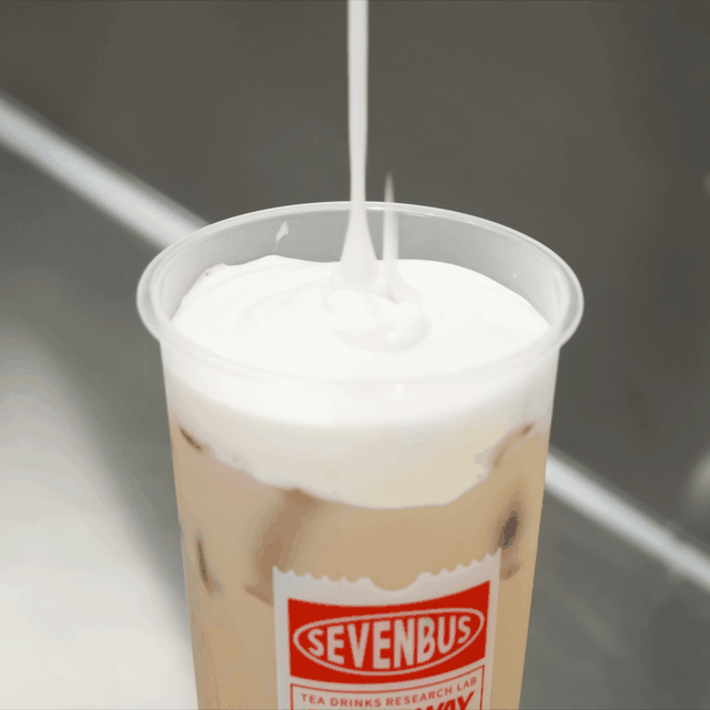 sevenbus奶茶店，seven7香港店（SEVENBUS空降国金街）