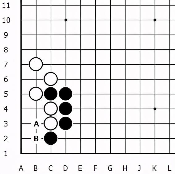 围棋下法基本规则，围棋下法基本规则图解（“后中先”正确下法在定式和战斗中的运用）