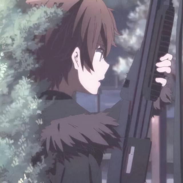 动漫二次元男生头像，二次元动漫男生头像，一对两张微信（很好看比较精致二次元男头）