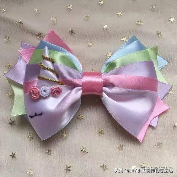 手工发夹制作教程，如何制作手工发夹（DIY手工制作）