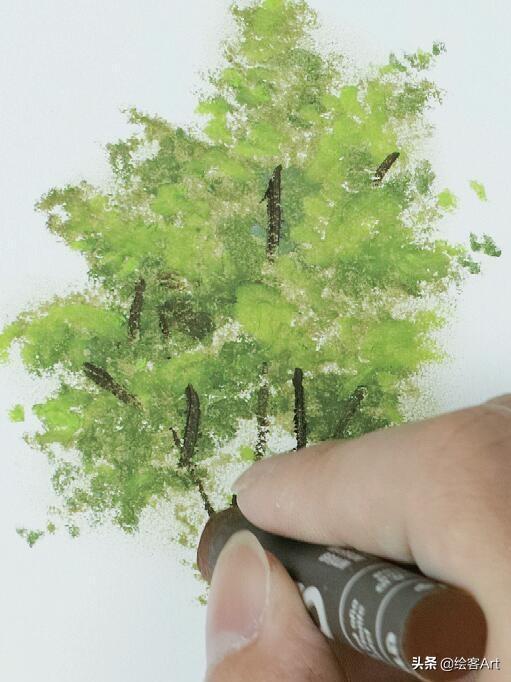 油画的各种工具怎么用，教你画出大师级风景画