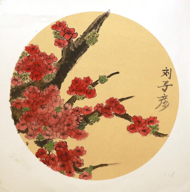 荷花池简笔画，荷花池简笔画手绘（美丽云浮——2020年云浮市庆祝六一儿童节少儿书画作品展）