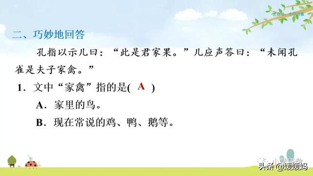 为设果下一句是什么，为设果什么意思（五年级下册语文第21课《杨氏之子》图文详解及同步练习）