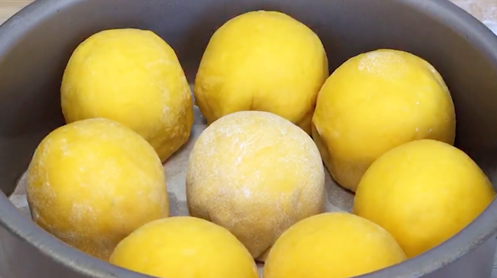 图片[6]-【山药南瓜面包】做法步骤图 饭店没卖 家人特爱吃-起舞食谱网