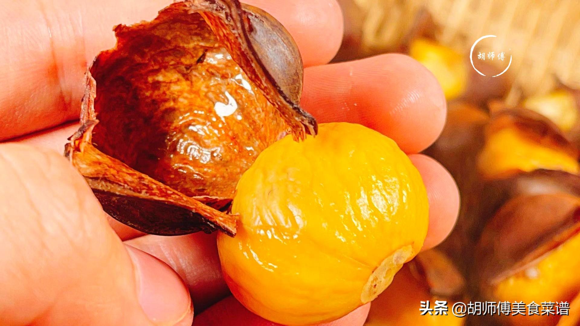 板栗怎么去皮和壳小妙招，教您一妙招，壳自动脱落