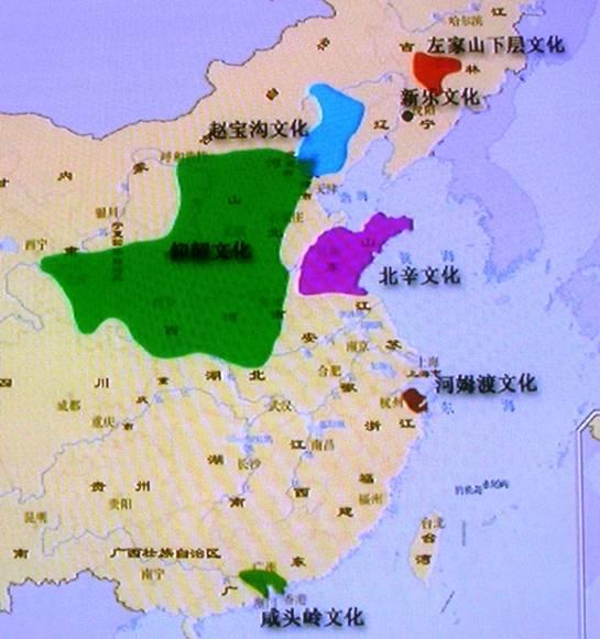 龙山文化地图图片