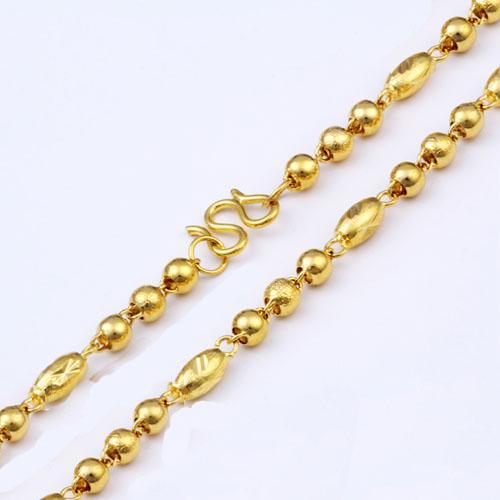 男式金项链怎么选，男士项链黄金（挑黄金项链）