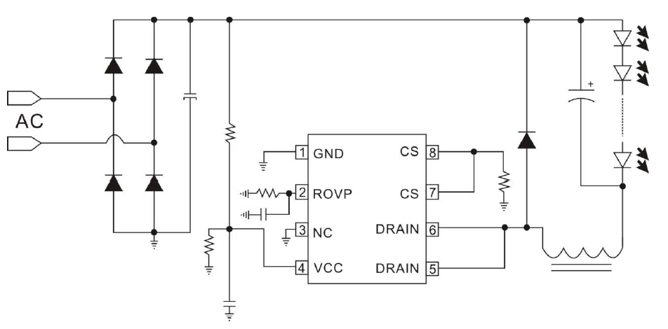 恒流驱动芯片 LED灯珠的恒流驱动芯片长啥样，它是怎么控制输出电流的？