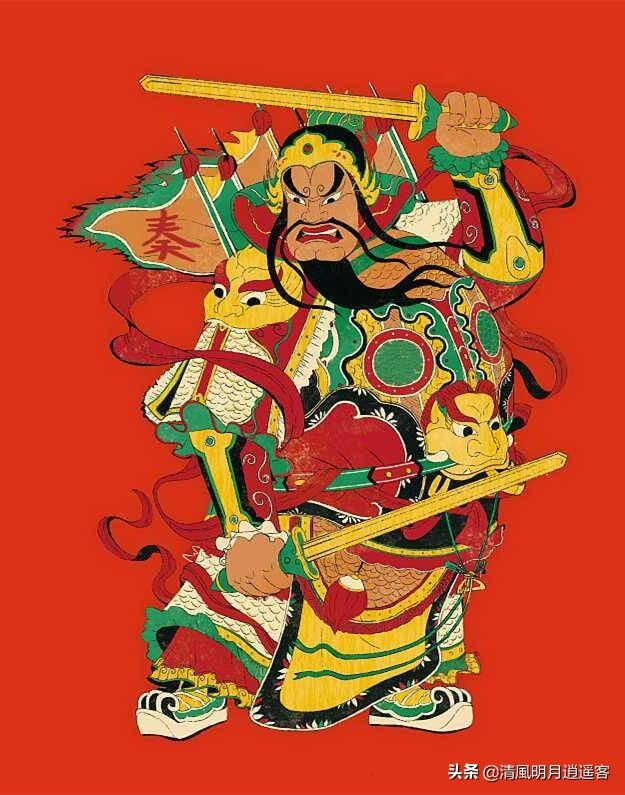 门神的由来,传说中的门神是谁(门神的起源?是谁选出来的)