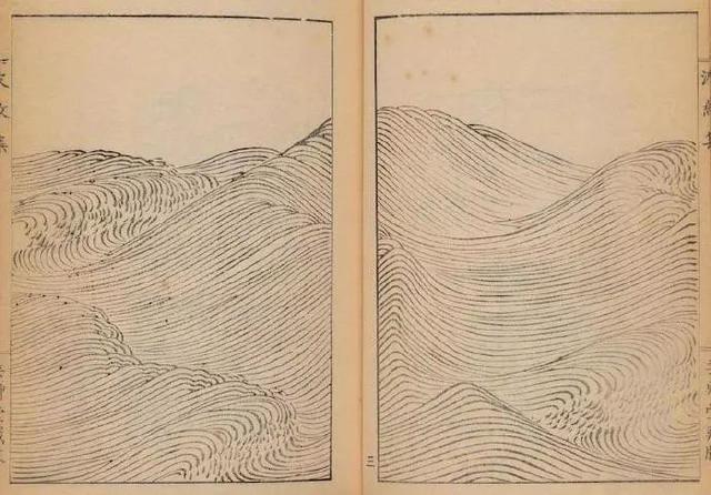 怎么画波浪的简笔画，怎么画波浪的简笔画视频（日本画传统海浪和波纹画法）