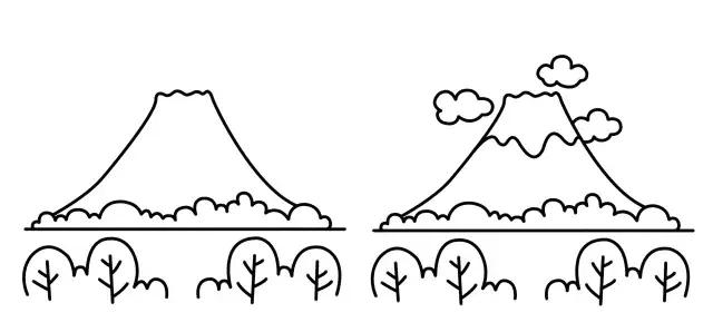  怎样画沙漠简笔画图片，简笔画︱简笔画风景大全 