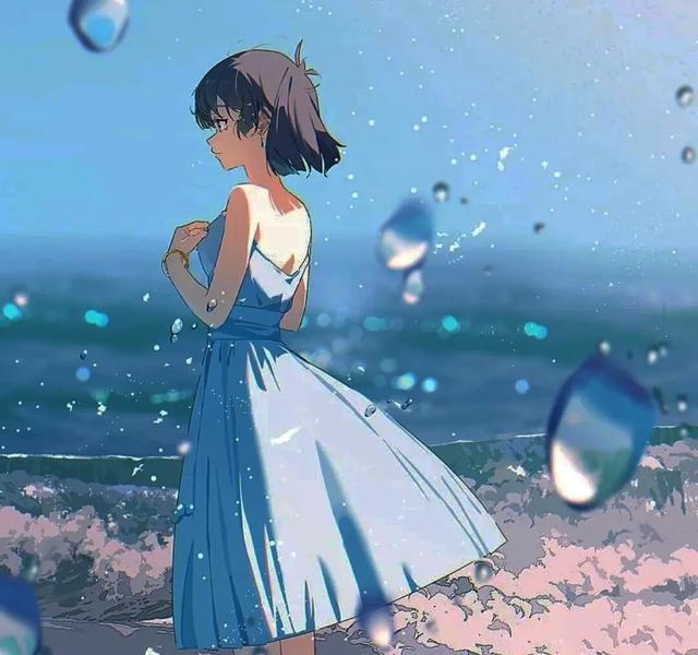 蓝色系头像微信，蓝色系头像（超纯净的治愈蓝色系头像）