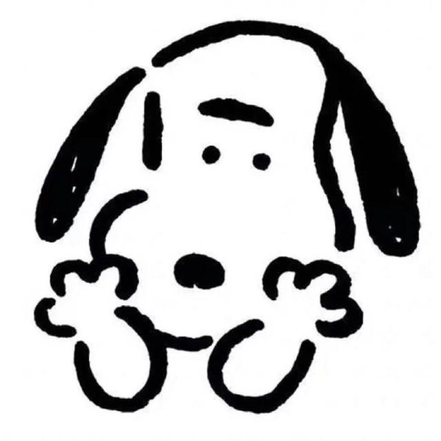 动漫头像简笔画，可爱简笔画动漫头像( ・ω・)o─━・*:・:・゜・:微信（今日份可爱头像）