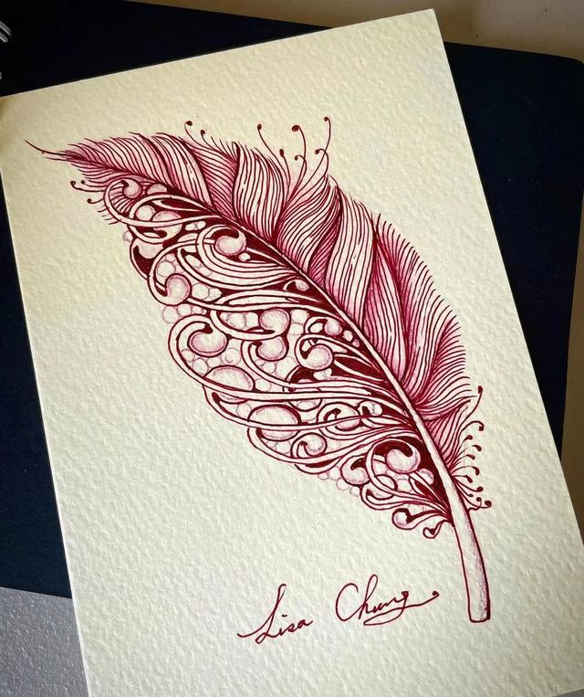 用圆规画出的精美图案，怎样用圆规画好看的图案（画出简单有创意的装饰禅绕画）