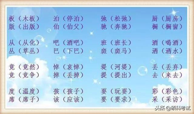 形声字有什么特点，形声字有什么特点和用法（小升初语文最常考的形近字专项知识汇总）