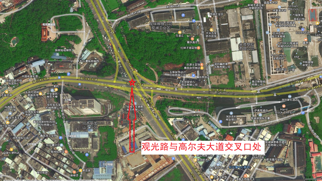 深圳限行摄像头分布图最新，深圳限行路段明细图（深圳市龙华区观澜街道限外摄像头分布图）