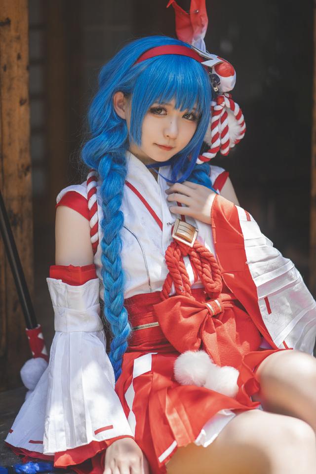 王者大乔动漫图片，大乔的动漫图片（三组不错的国产游戏《王者荣耀》角色“大乔”COSPLAY作品欣赏）