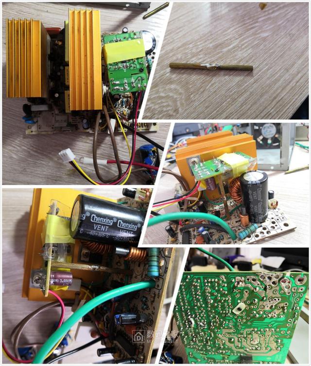 atx电脑电源维修图解，0~10A的ATX电源改可调电源全过程