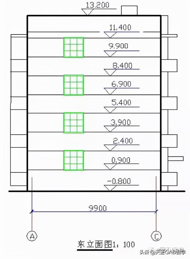 剖面图怎么看，建筑剖面图怎么看（快速看懂建筑平面图、立面图、剖面图）