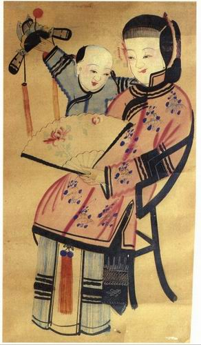 扑灰年画，扑灰年画图片（中国一绝《扑灰年画》汉族传统民间艺术）