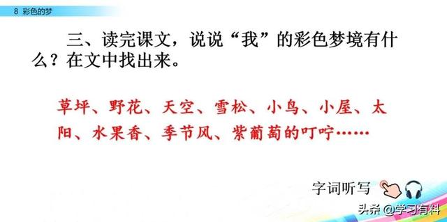 和拼音多音字组词，和拼音组词（统编语文二年级下册第8课《彩色的梦》图文解读+知识点+同步练习）