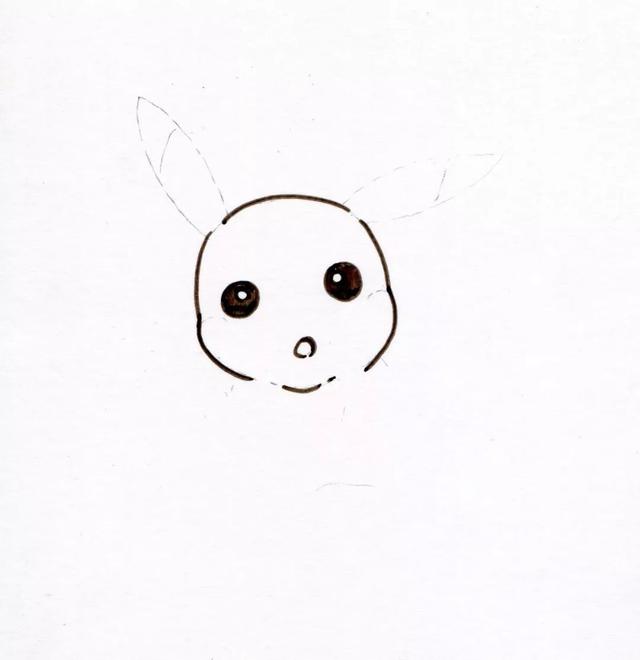 画皮卡丘的简单画法，画皮卡丘的简单画法教程（幼儿园儿童的必备绘画技能）