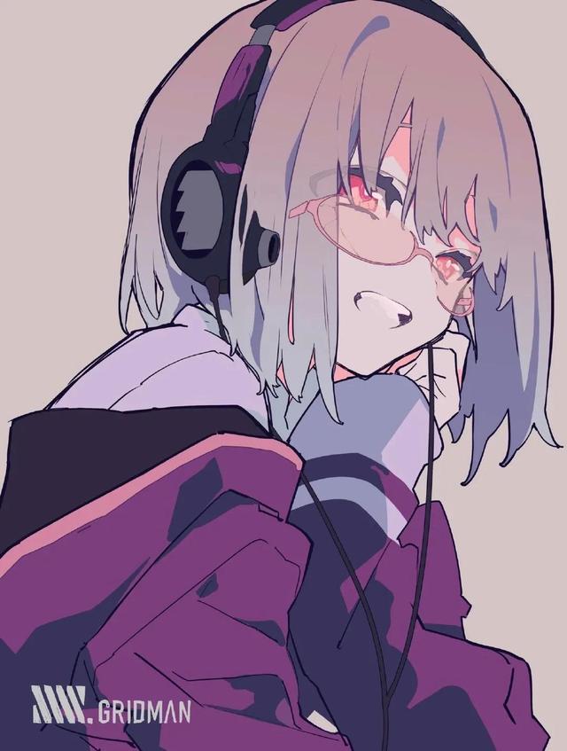 画师:望月けい，微信头像，画师:望月けい（这种线条硬朗独特画面美感）