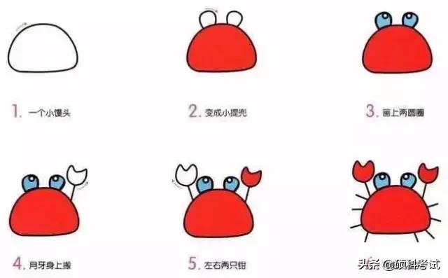 儿童的简笔画简单又好看，孩子们最爱的简笔画
