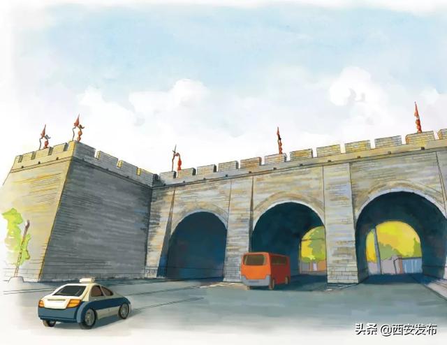 西安四个城门寓意，西安四个城门寓意是什么（西安城墙十八座城门）