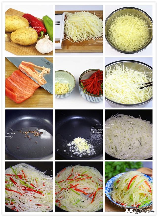 土豆怎么切丁，土豆怎么切丝（天天吃都有新鲜感）