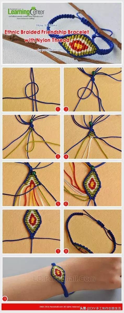 二十四种手链编法，24种手工编绳（附最全编绳手链大全）