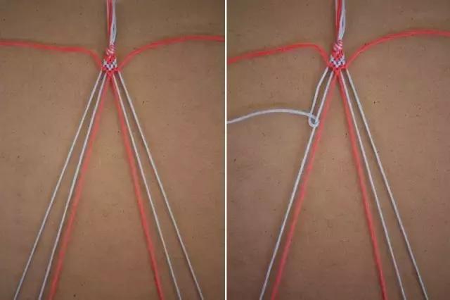 手链编织，手链编织教程 红绳 简单易学（毛线手链编织教程，一定要学会）