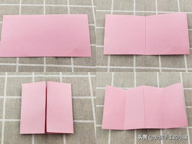 DIY怎样折纸扇子，手工折纸扇子教程（手工教程：教你做机关小扇子）