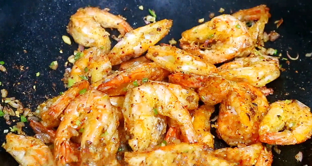 圖片[6]-【椒鹽蝦】做法步驟圖 下酒又下飯 一盤不夠-起舞食譜網