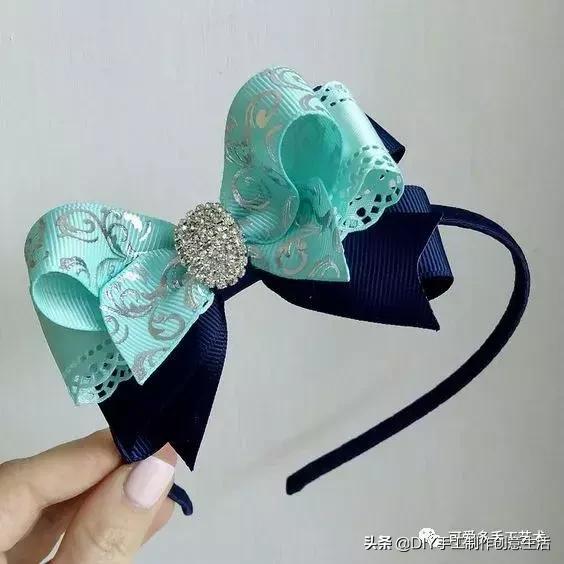 手工发夹制作教程，如何制作手工发夹（DIY手工制作）