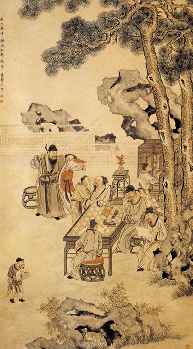 清代人物书画作品，中国传世人物画全集