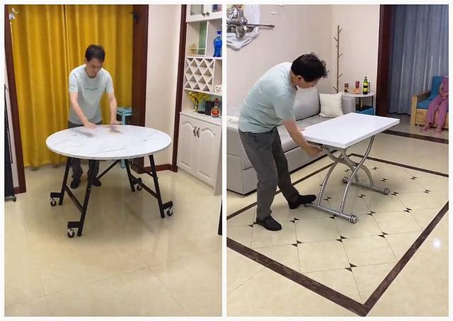 什么是折叠家具，有哪些多功能折叠家具（老俩口蜗居36㎡居室）