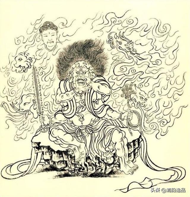 吴道子是哪朝人，吴道子的后人是谁（唐代画圣吴道子作品欣赏）