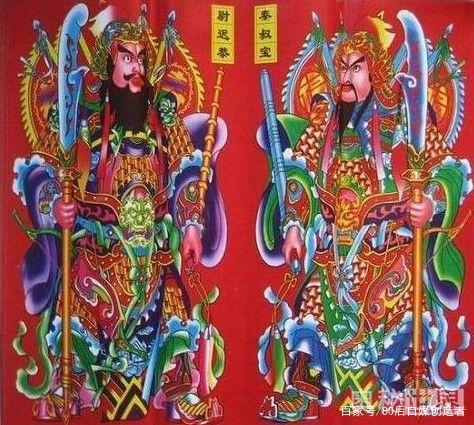 门神是怎么来的，门神的来历（你家的门神贴对了吗）