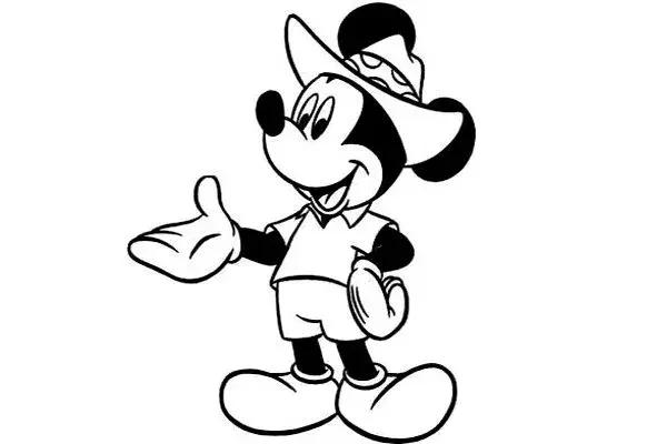 大耳朵图图简笔画，简笔画大耳朵图图简单画法（迪斯尼经典动画之米奇、米老鼠最简单的画法）