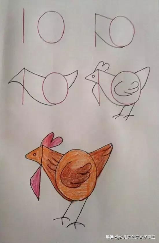 用数字画小动物，数字画老鼠（寥寥几笔画出这些可爱的动物）