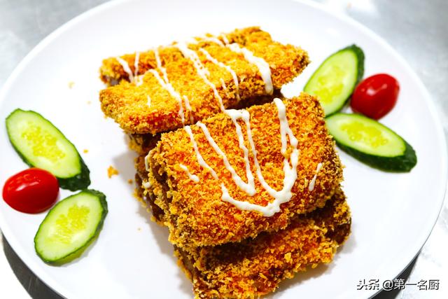 脆皮炸香蕉外酥里嫩香甜无比馋哭，端上桌瞬间被秒光