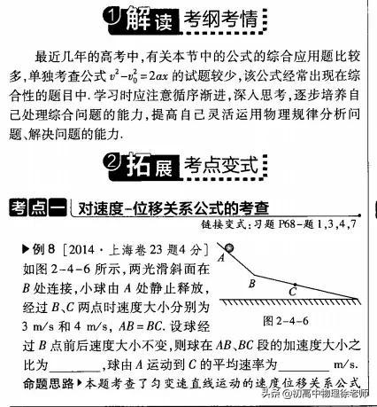 匀变速直线运动的位移与时间的关系，匀变速直线运动5个基本公式（匀变速直线运动速度和位移关系及中点速度）